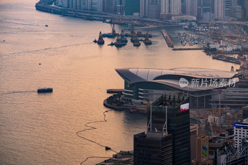 高视角看香港城市景观