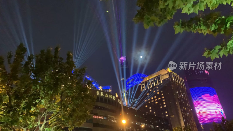 上海陆家嘴夜景