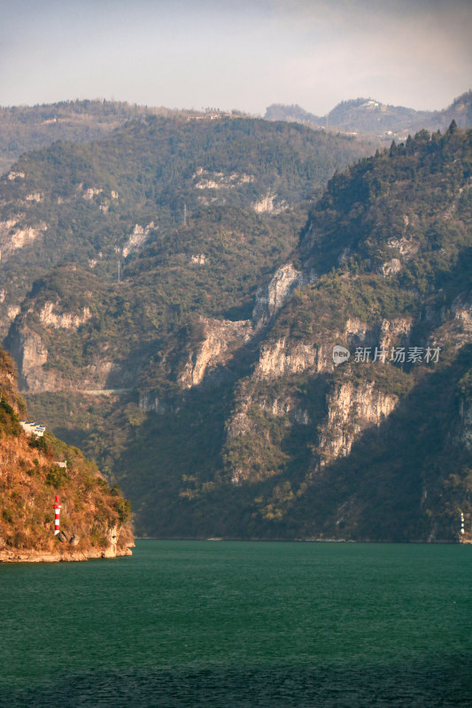 长江三峡西陵峡峡江风光两坝一峡航运路线