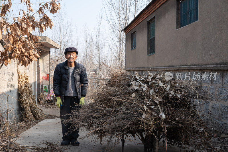 乡村老房子土房建筑