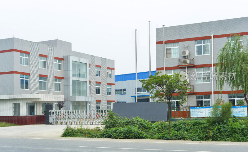 现代化工厂建筑外观