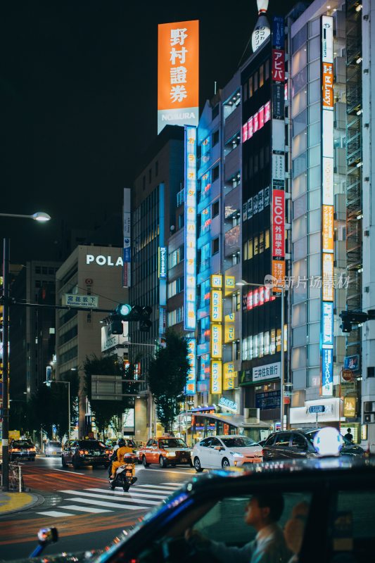 日本东京夜景