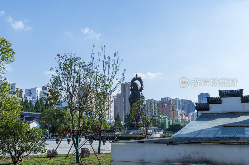 武汉汉阳区归元禅寺江南寺庙风景