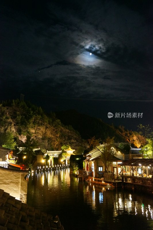 古北水镇夜景