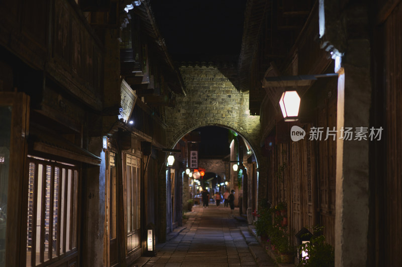 浙江嘉兴乌镇夜景