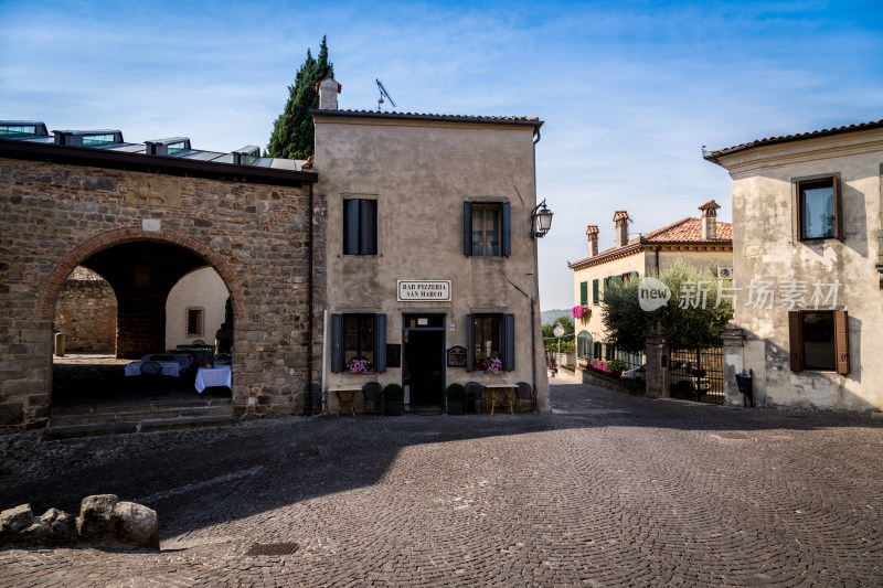 意大利帕多瓦Arqua Petrarca小镇