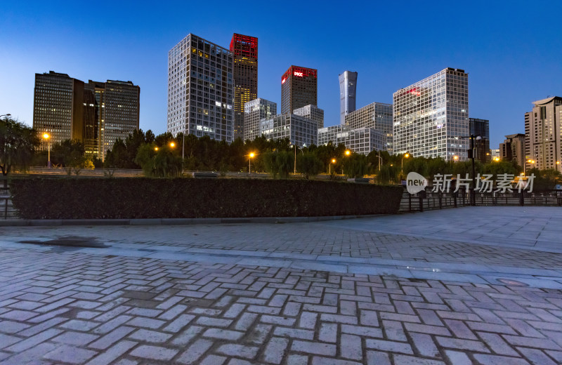 北京CBD SOHO夜景