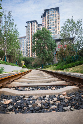 铁轨 火车轨道 铁路