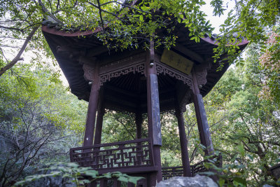 杭州吴山风景区云影亭