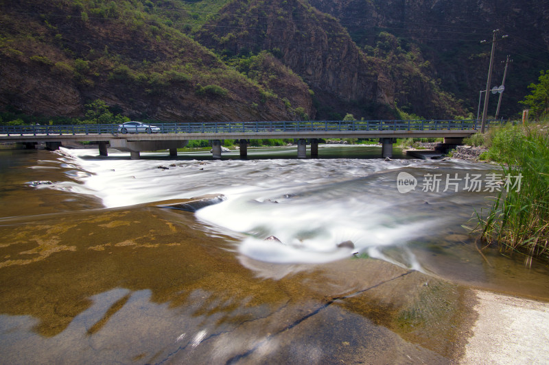 北京门头沟南石洋大峡谷永定河