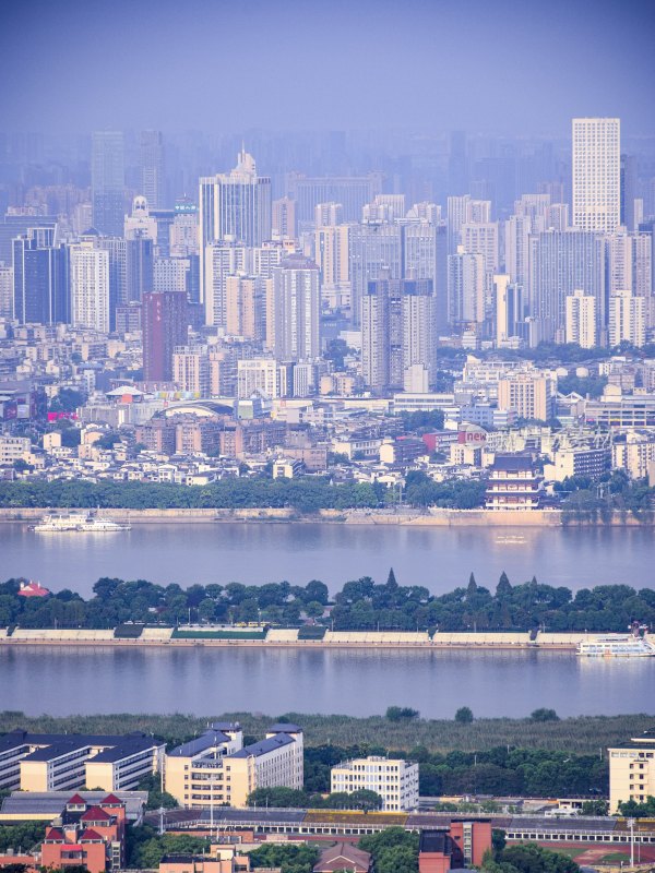 长沙城市天际线夜景