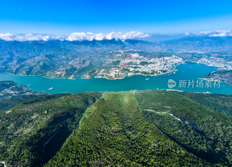 长江三峡巫峡风光