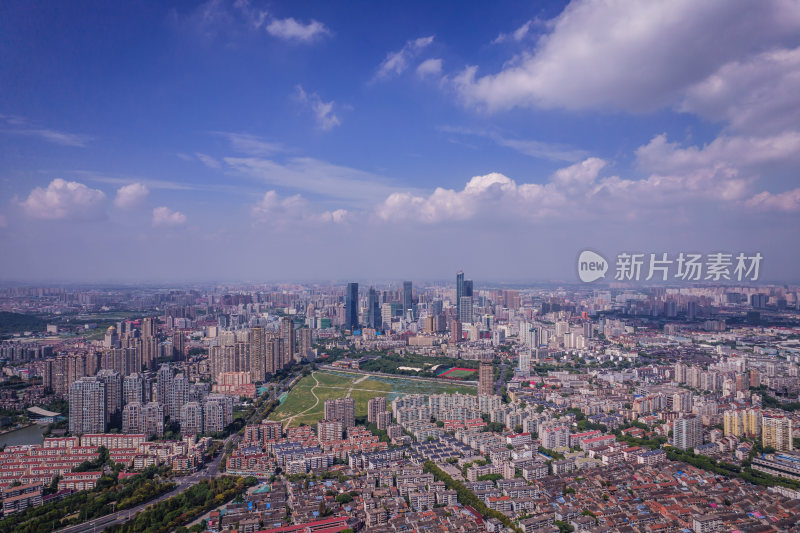 江苏无锡城市建设无锡大景无锡城市天际线