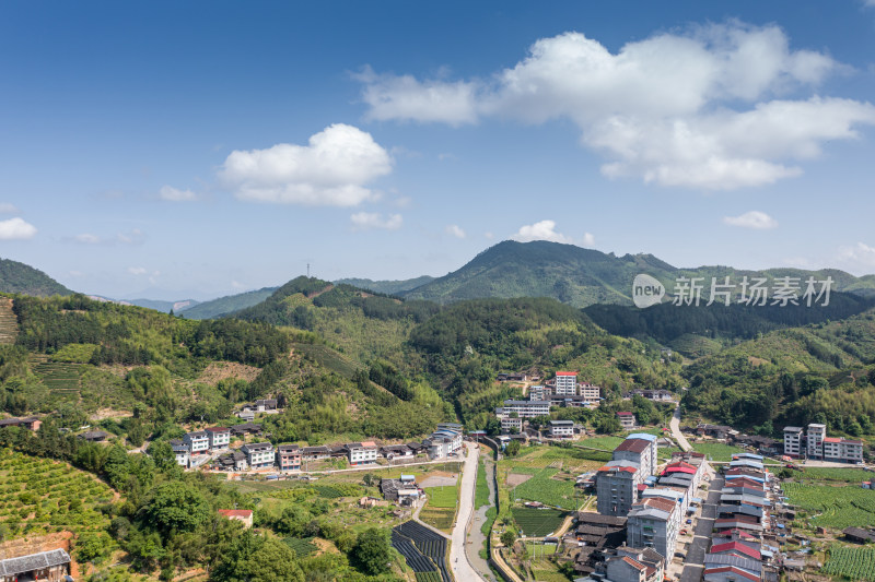 航拍福建乡村风景