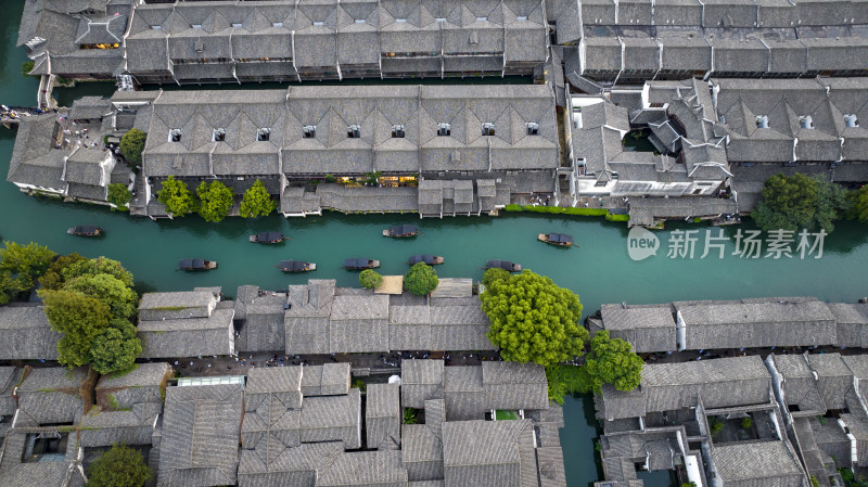 江南水乡乌镇风光 千年古镇旅游