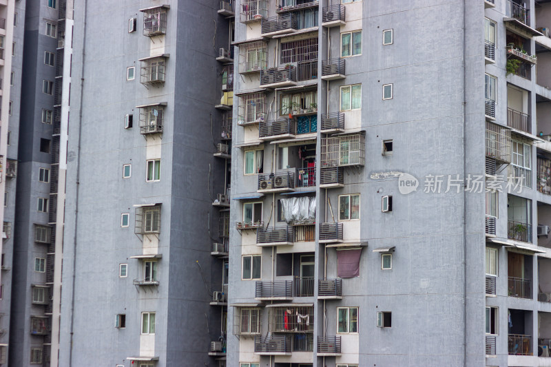 重庆市巴南区渝安路聚福里小区高楼住宅建筑