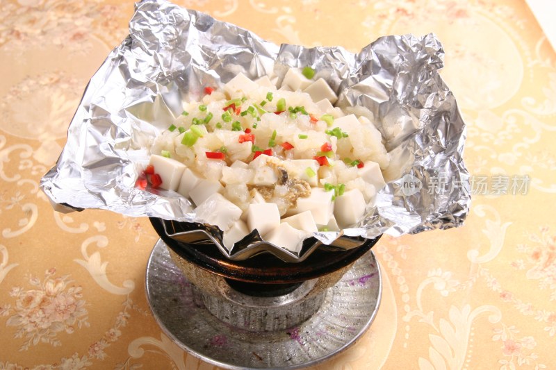 锡纸锅豆腐