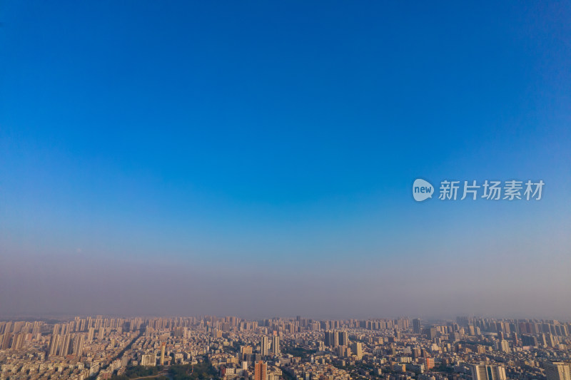 广东茂名城市风光航拍摄影图