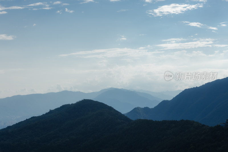 北京香山公园自然风景