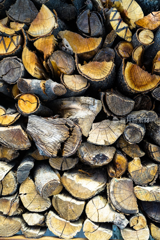 柴火伐木木材
