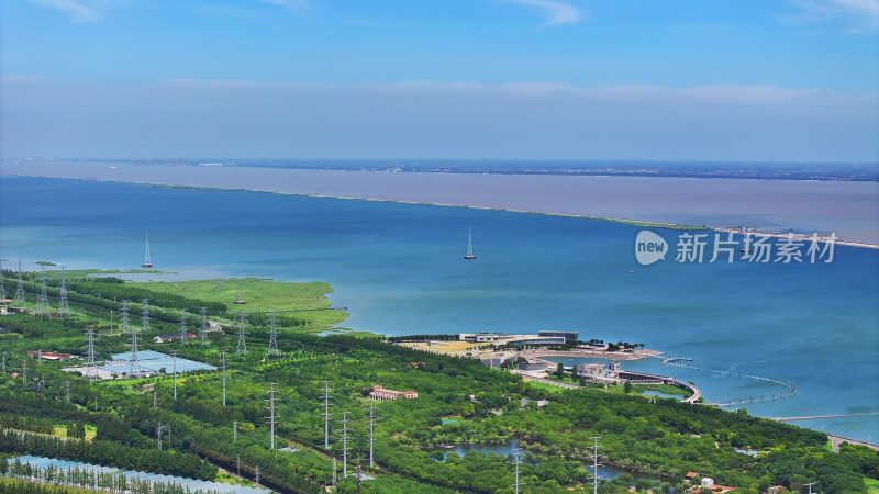 上海青草沙水库  上海水源地