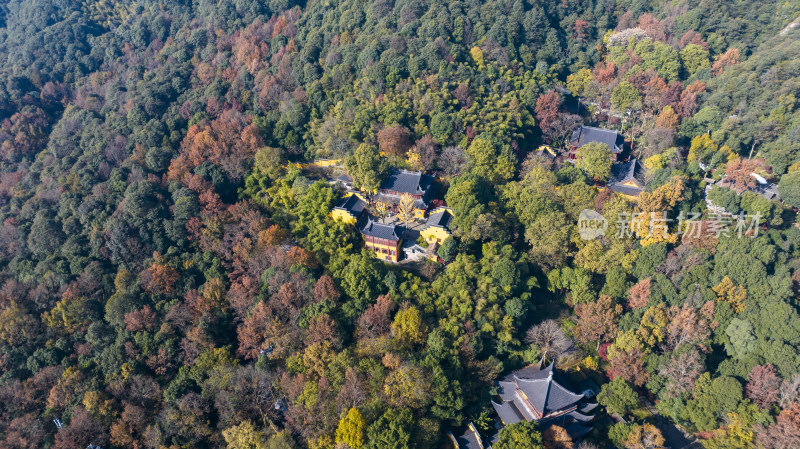 杭州永福寺秋景