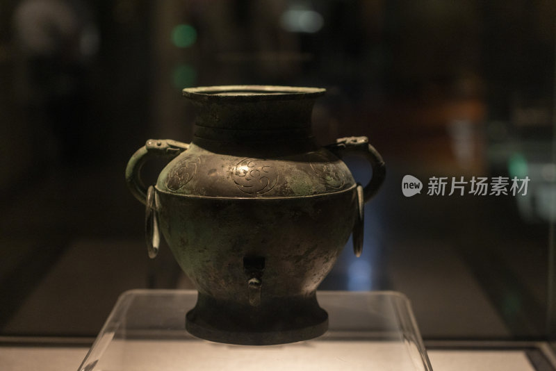 河南洛阳博物馆西周考母铜罍