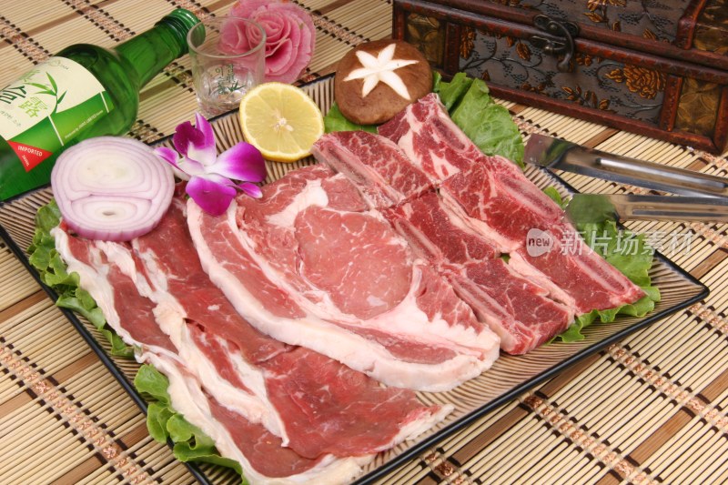 烤牛肉拼盘