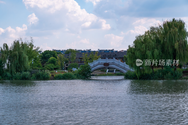 江苏泰州市望海楼景区风景