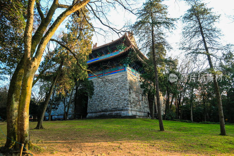 南京明孝陵景区神功圣德碑楼