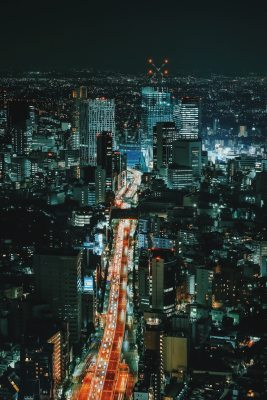 日本东京夜景