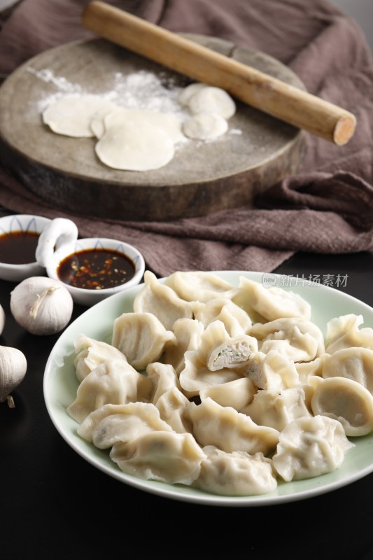 中国传统美食-饺子