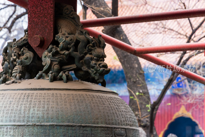 北京雍和宫大钟上的神兽蒲牢-DSC_8334