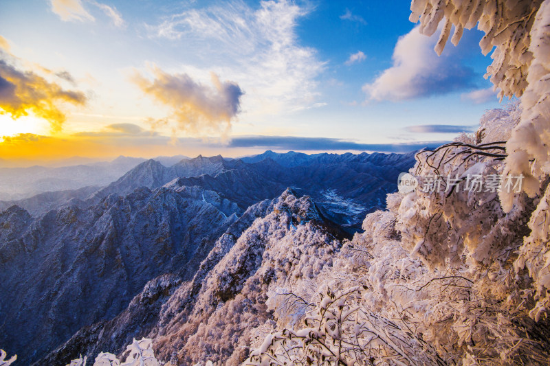 长城雪景