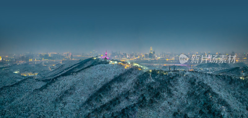 长沙雪景