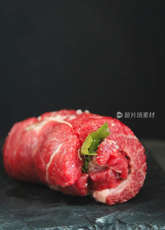 新鲜生牛肉卷