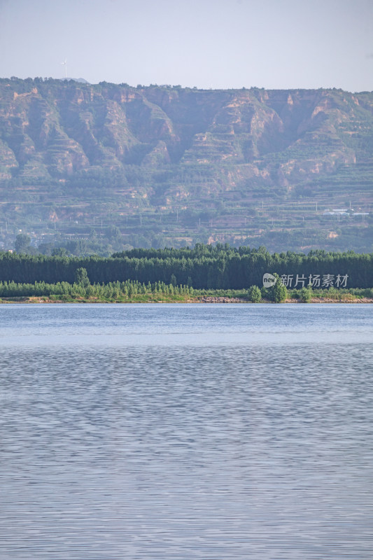 河南三门峡陕州公园天鹅湖景点景观