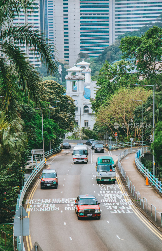 香港岛半山风光