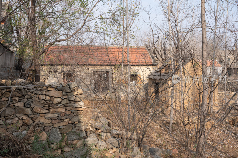 乡村老房子土房建筑