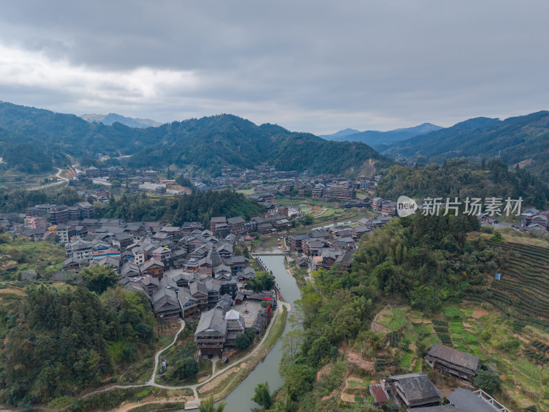 广西柳州三江程阳八寨5a景区