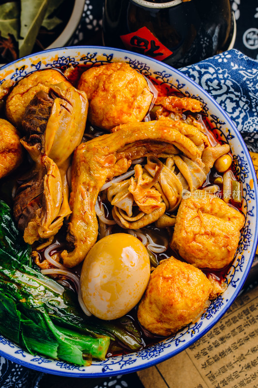 柳州螺蛳粉美食和卤味