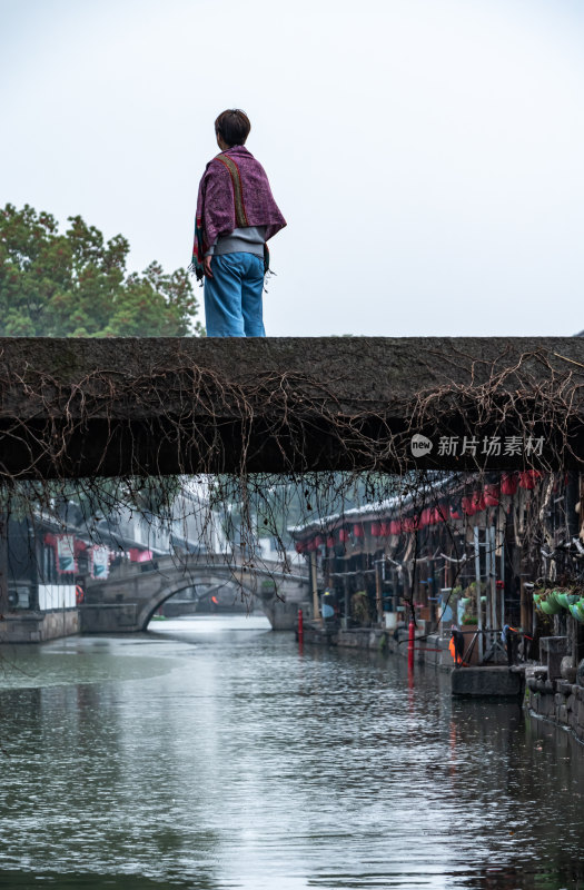 浙江绍兴柯桥安昌古镇景观