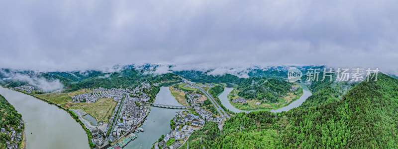 春日的新安江山水画廊风光