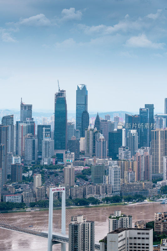 重庆城市天际线风景