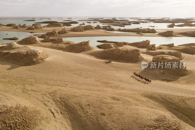 青海雅丹地貌 自然景观背景