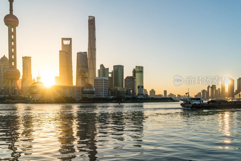 上海陆家嘴黄浦江