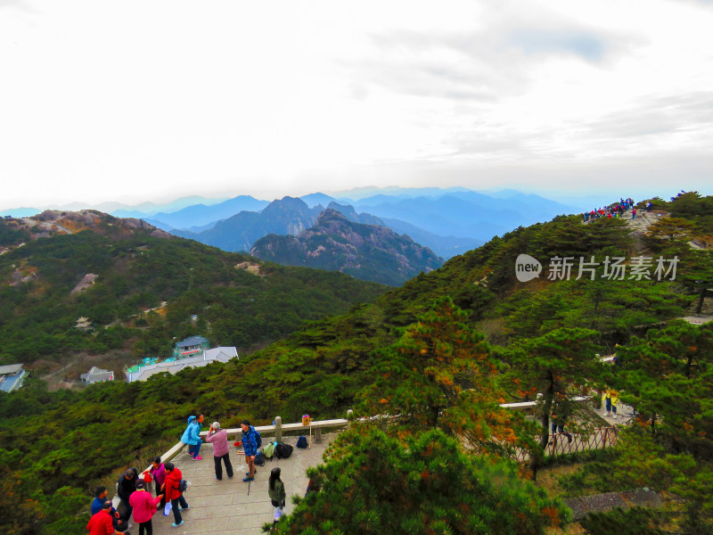 中国安徽黄山旅游风光