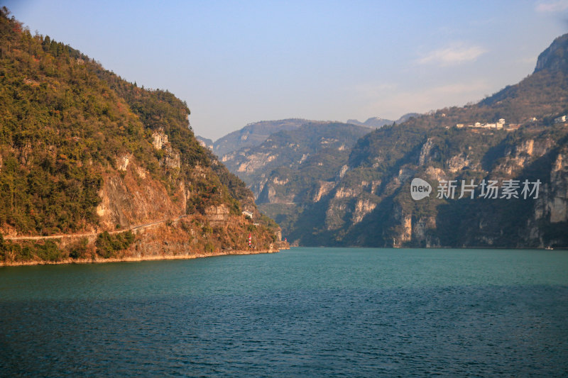 两坝一峡三峡大坝坝区西陵峡长江三峡风光