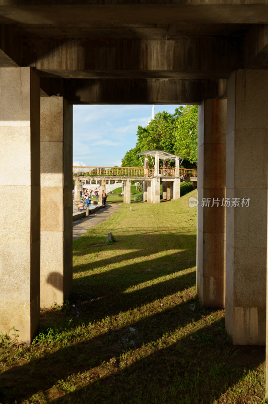 公园户外休闲场景