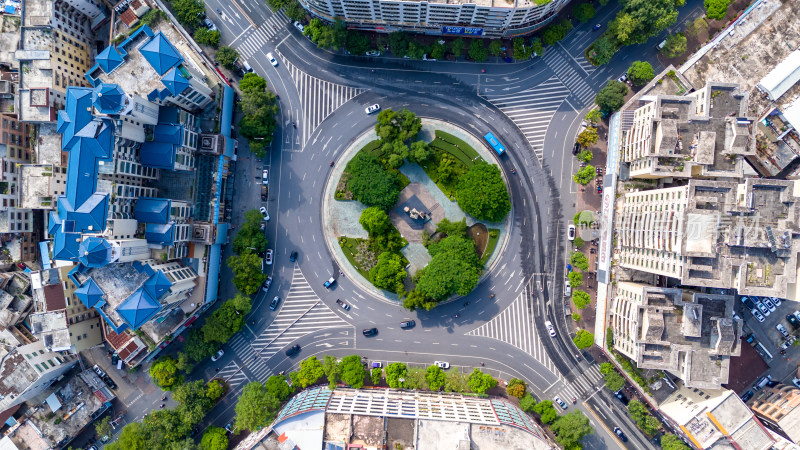 云浮城市风光航拍图